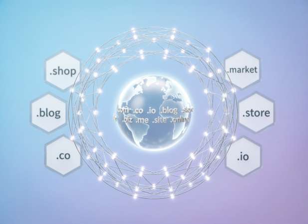 Domain-Endungen Vergleich für Business Blogs und E-Commerce Websites