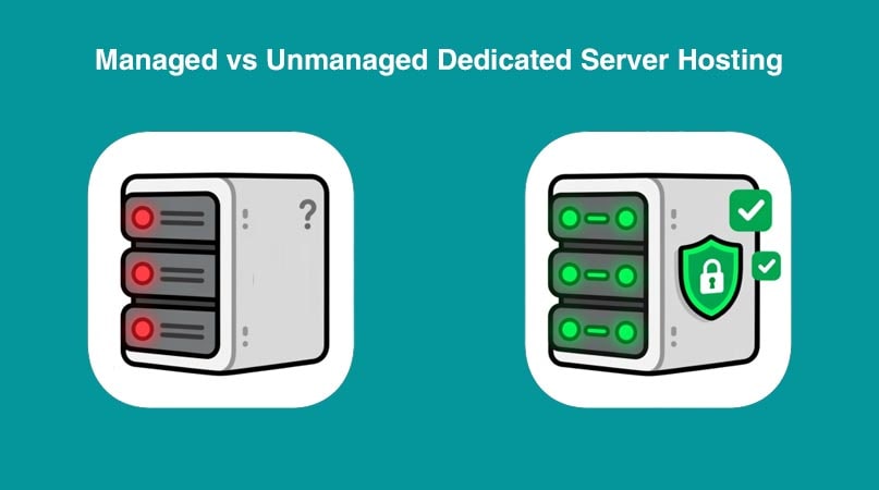 السيرفر المدار مقابل السيرفر غير المدار: أيهما الأنسب لموقعك؟