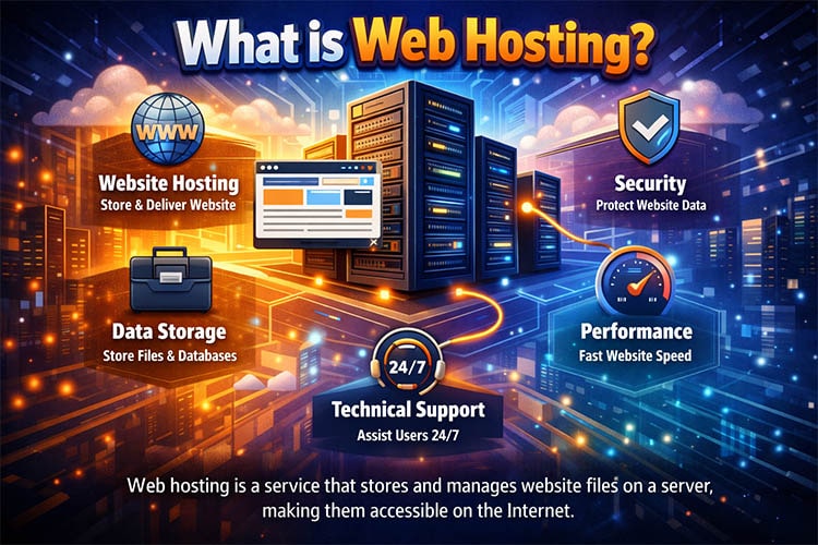 ما هي استضافة المواقع